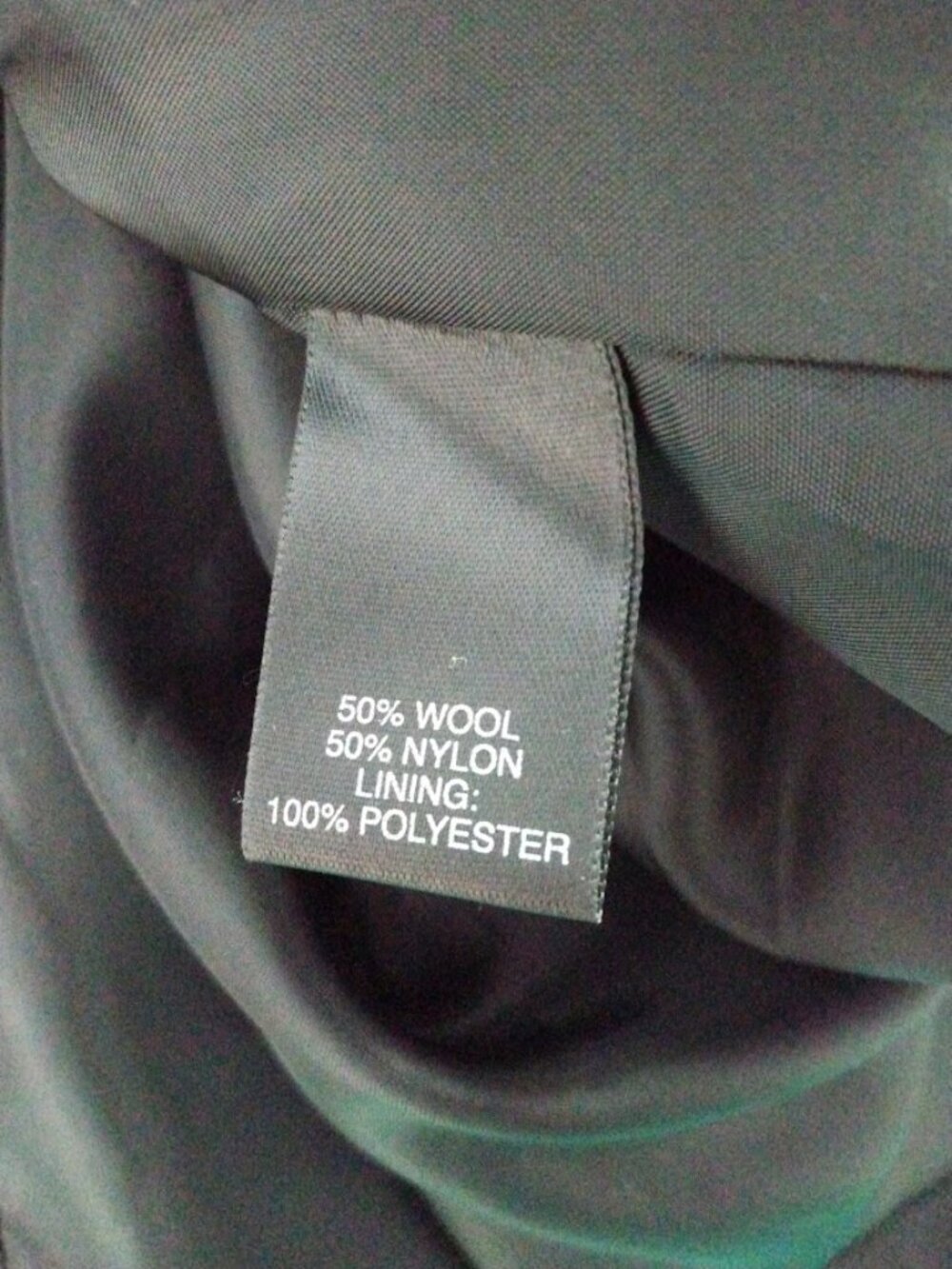 Vintage Avenue Wool Blend Coat Boucle Tweed Size 3X Mid Length Gray & Black - Picture 9 of 12